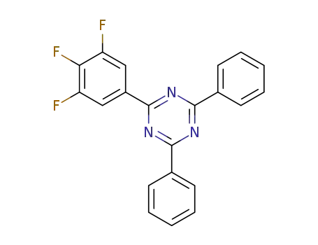 2, 4-diphenyl-6-(3,4,5-trifluorophenyl)-1,3,5-triazine