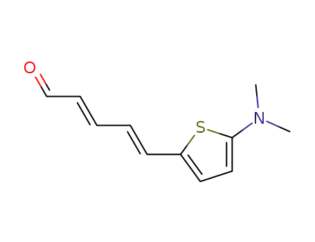 (2E,4E)-5-(5-(dimethylamino)thiophen-2-yl)penta-2,4-dienal