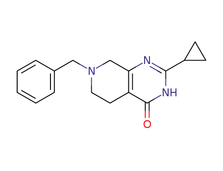 7-benzyl-2-cyclopropyl-5,6,7,8-tetrahydropyrido[3,4-d]pyrimidin-4(3H)-one