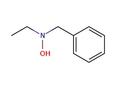 Molecular Structure of 65616-26-4 (Benzenemethanamine, N-ethyl-N-hydroxy-)