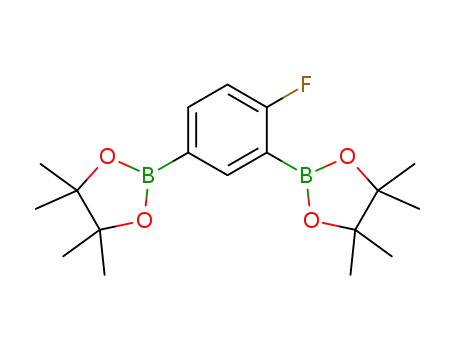 2,2'-(4-fluoro-1,3-phenylene)bis(4,4,5,5-tetramethyl-1,3,2-dioxaborolane)