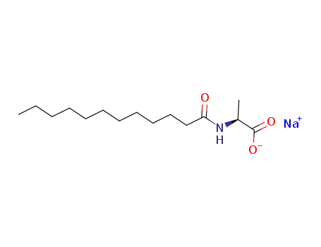 L-alanine,N-(1-oxododecyl)-,sodium salt