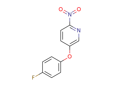 5-(4-fluorophenoxy)-2-nitropyridine