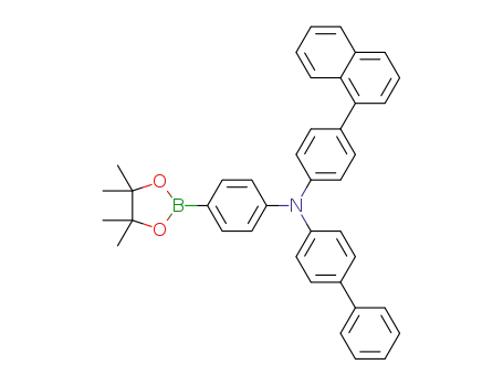 N-biphenylyl-N-(Naphthylphenyl)aminophenyl boronic acid pinacol ester
