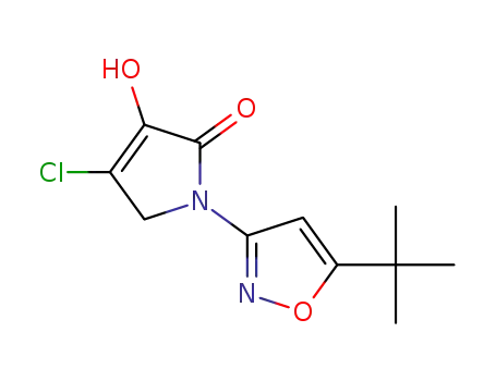 1-(5-tert-butylisoxazol-3-yl)-3-chloro-4-hydroxy-2H-pyrrol-5-one