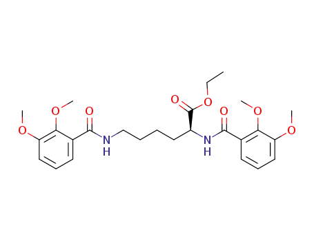 ethyl N2,N6-bis(2,3-dimethoxybenzoyl)-L-lysinate