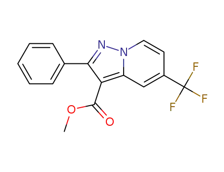 methyl 2-phenyl-5-(trifluoromethyl)pyrazolo[1,5-a]pyridine-3-carboxylate