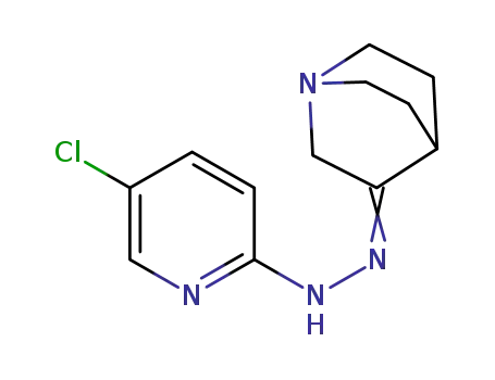quinuclidin-3-one (5-chloropyridin-2-yl)hydrazone