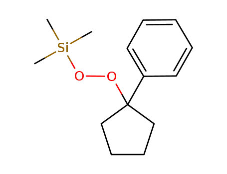 trimethyl((1-phenylcyclopentyl)peroxy)silane