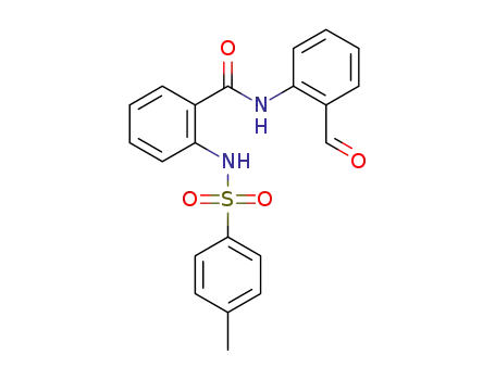 N-(2-formylphenyl)-2-(4-methylphenylsulfonamido)benzamide