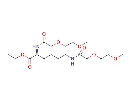 di-(2-methoxyethoxyacetyl)-L-lysine ethyl ester
