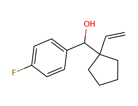 (4-fluorophenyl)(1-vinylcyclopentyl)methanol