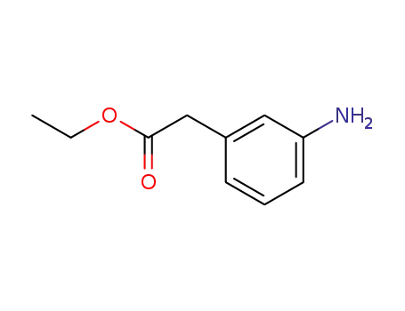 Molecular Structure of 52273-79-7 (2-(3-Aminophenyl)acetic acid ethyl ester)