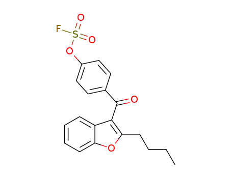 4-(2-butylbenzofuran-3-carbonyl)phenyl sulfurofluoridate
