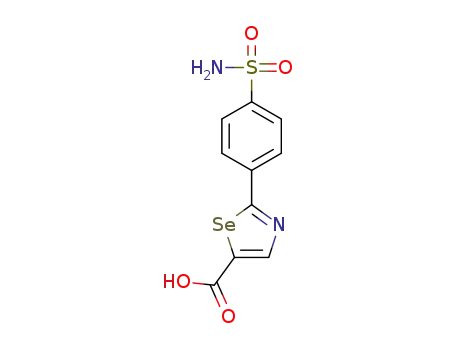 2-(4-sulfamoylphenyl)-1,3-selenazole-5-carboxylic acid