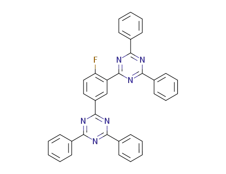 6,6'-(4-fluoro-1,3-phenylene)bis(2,4-diphenyl-1,3,5-triazine)