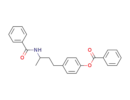 1-(3-benzoylamino-butyl)-4-benzoyloxy-benzene