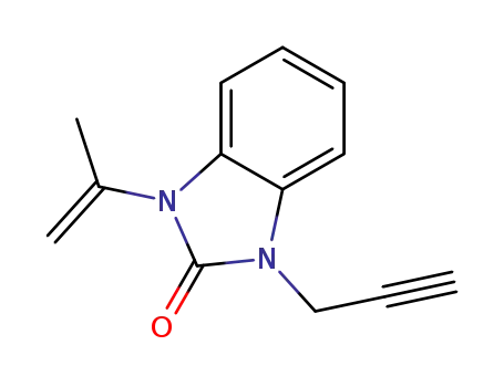 1,3-dihydro-1-(prop-1-en-2-yl)-3-(prop-2-yn-1-yl)-2H-benzo[d]imidazol-2-one