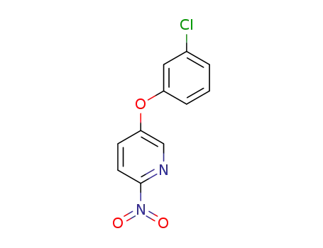 5-(3-chlorophenoxy)-2-nitropyridine