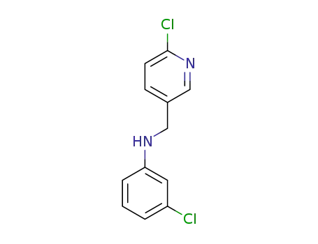 3-chloro-N-((6-chloropyridin-3-yl)methyl)aniline