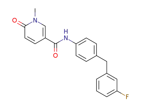 N-(4-(3-fluorobenzyl)phenyl)-1-methyl-6-oxo-1,6-dihydropyridine-3-carboxamide