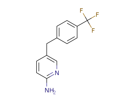 5-(4-(trifluoromethyl)benzyl)pyridin-2-amine