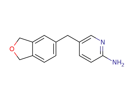 5-((1,3-dihydroisobenzofuran-5-yl)methyl)pyridin-2-amine