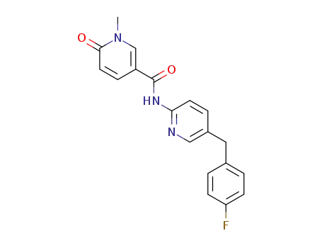 N-(5-(4-fluorobenzyl)pyridin-2-yl)-1-methyl-6-oxo-1,6-dihydropyridine-3-carboxamide