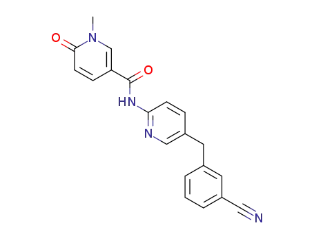 N-(5-(3-cyanobenzyl)pyridin-2-yl)-1-methyl-6-oxo-1,6-dihydropyridine-3-carboxamide