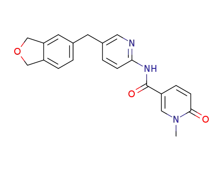 N-(5-((1,3-dihydroisobenzofuran-5-yl)methyl)pyridin-2-yl)-1-methyl-6-oxo-1,6-dihydropyridine-3-carboxamide