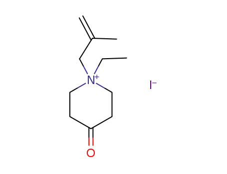 1-ethyl-1-(2-methylallyl)-4-oxopiperidine-1-ium iodide