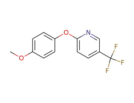 5-(trifluoromethyl)-2-(4-methoxyphenoxy)pyridine