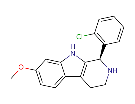 (R)-1-(2-chlorophenyl)-7-methoxy-2,3,4,9-tetrahydro-1H-pyrido[3,4-b]indole
