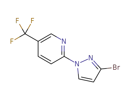 2-(3-bromo-1H-pyrazol-1-yl)-5-(trifluoromethyl)pyridine