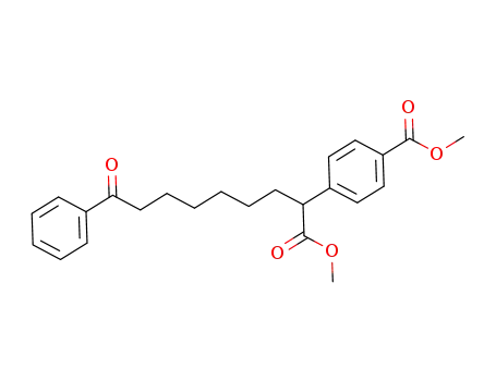 methyl 4-(1-methoxy-1,9-dioxo-9-phenylnonan-2-yl)benzoate