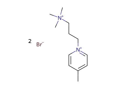 4-methyl-1-(3-(trimethylammonio)propyl)pyridin-1-ium dibromide