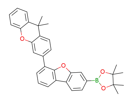2-(6-(9,9-dimethyl-9H-xanthen-3-yl)dibenzo[b,d]furan-3-yl)-4,4,5,5-tetramethyl-1,3,2-dioxaborolane