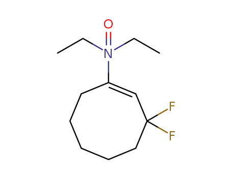 (E)-N,N-diethyl-3,3-difluorocyclooct-1-en-1-amine oxide