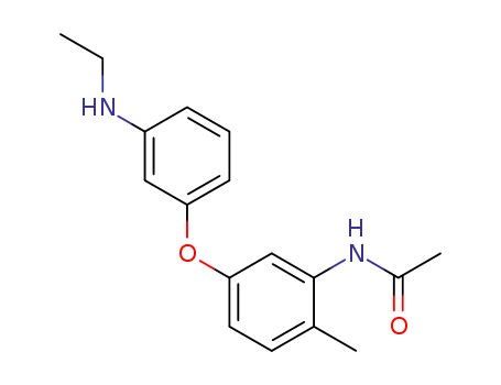 N-(5-(3-(ethylamino)phenoxy)-2-methylphenyl)acetamide