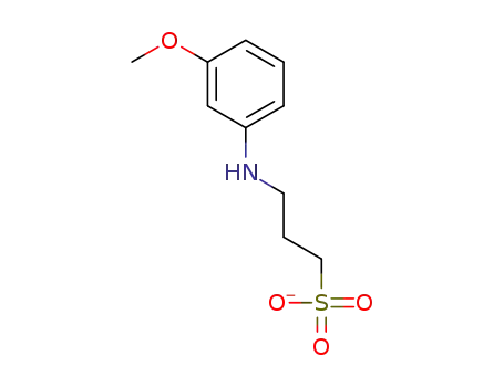 3-((3-methoxyphenyl)amino)propane-1-sulfonate