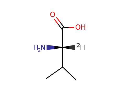 Molecular Structure of 77257-03-5 (L-VALINE-2-D1)