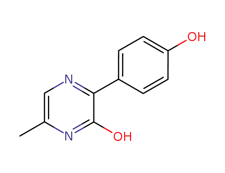 2-Hydroxy-3-(4-hydroxyphenyl)-6-methylpyrazine