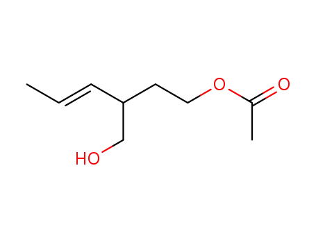 Acetic acid (E)-3-hydroxymethyl-hex-4-enyl ester