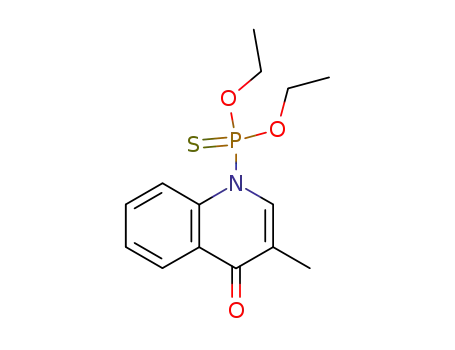 1-(O,O-Diethylphosphorothio)-3-methyl-4-oxo-1,4-dihydroquinoline