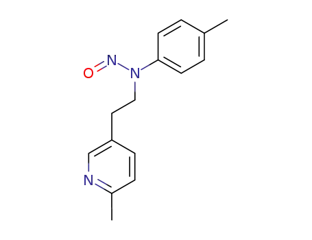 4-methyl-N-[2-(6-methylpyridin-3-yl)ethyl]-N-nitrosoaniline