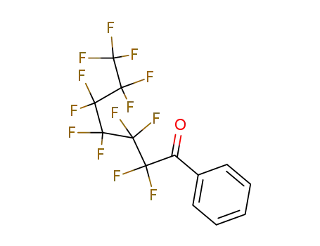 Molecular Structure of 78960-66-4 (1-Heptanone, 2,2,3,3,4,4,5,5,6,6,7,7,7-tridecafluoro-1-phenyl-)