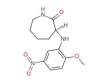 2-(2-methoxy-5-nitrophenyl)amino-ε-caprolactame