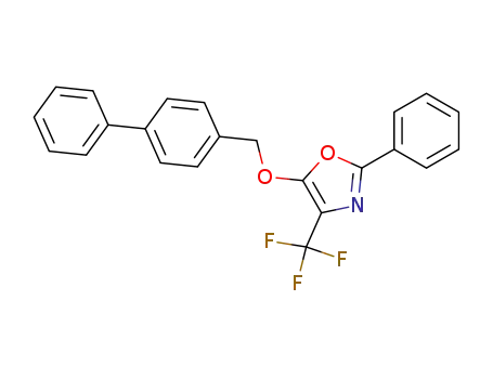 5-(Biphenyl-4-ylmethoxy)-2-phenyl-4-trifluoromethyl-oxazole