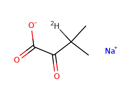 sodium α-keto-β-deuteroisovalerate
