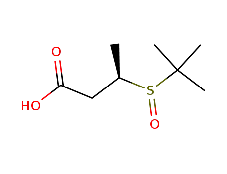 (R)-3-(2-Methyl-propane-2-sulfinyl)-butyric acid